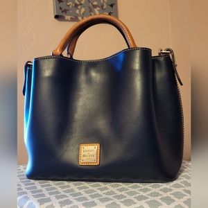 Dooney and Bourke Small Brenna Satchel in Black